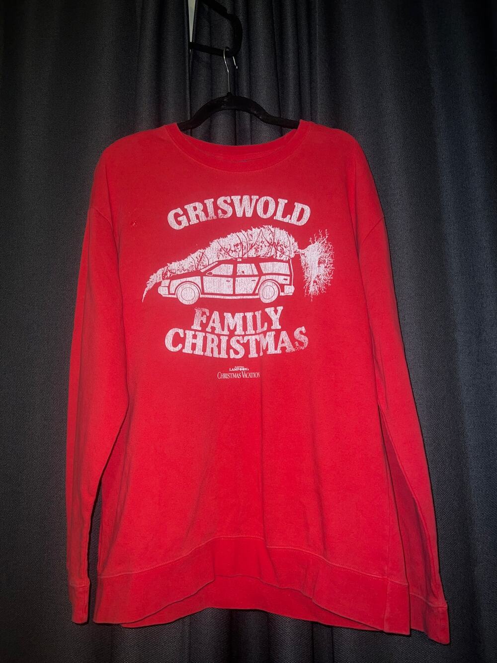 Ugly Christmas Sweater Xmas Sweatshirt Crewneck Size Large Vacation